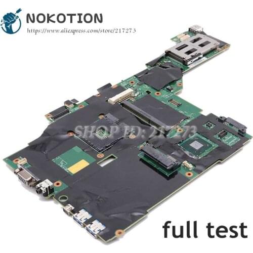 NOKOTION For Lenovo Thinkpad T430 Laptop Motherboard SLJ8A DDR3 04Y1421 00HM303 00HM307 00HM305 04X3643 Main Board