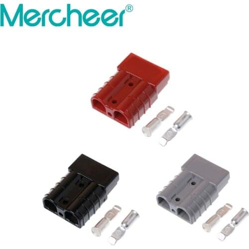 MC50 Power Connectors Dual-pole Quick Connector Electric Car Battery Plug UPS Terminal 40A 50A 120A 175A 350A AC/DC 600V
