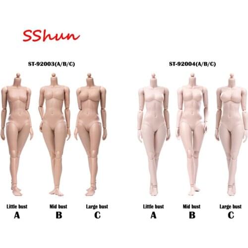 1/6 Scale Female Modified Version Super flexible body movable body 92003 -92004 Joint female body Improved version
