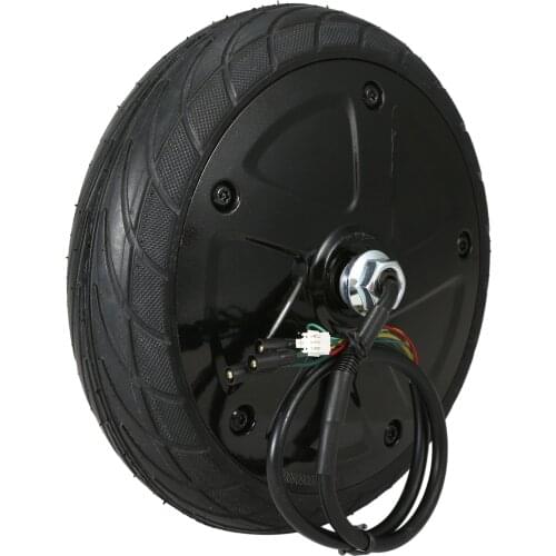 350W Motor Engine Wheel For Ninebot ES1 ES2 ES3 ES4 Electric Scooter Front Driving Wheel Tire Motor Repair Replacement Parts