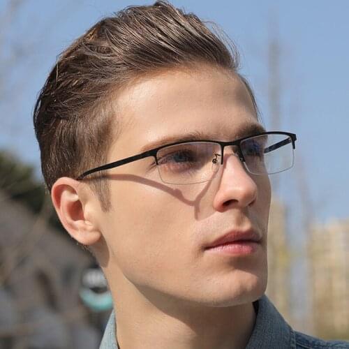 Feishini 2020 Anti Blue Light Glasses Blocking Filter Reduces Eyewear Strain Clear Gaming Computer glasses Men