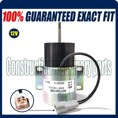 In Stock Inpost solenoid actuator 12V For JLG 450AJ seriesII 510AJ 460SJ 0300-12E2LS3 1001099927