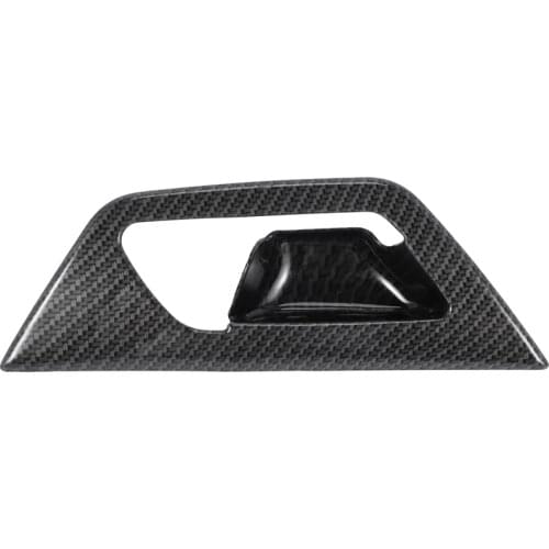For Peugeot 3008 Gt 2017 2018 Carbon Fiber Interior Inner Door Handle Catch Cover Trim Inserting Decal Panel Car Accessories