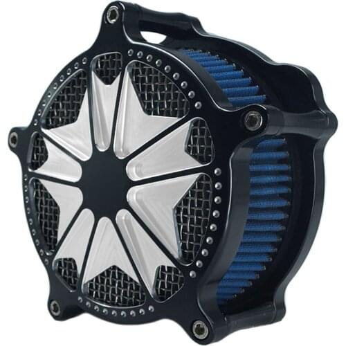 Cold Air Filter Motorcycle Venturi Air Intake Cleaner Cnc Kit for Harley Touring Street Glide Touring Road Glide Softail Dyna