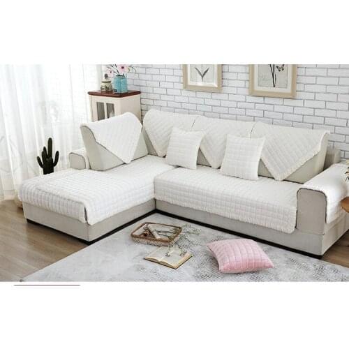 12 colors Seat Sofa Covers Flannel Eco-Friendly Anti-Mite Sofa Slipcover Couch Cover for living/Drawing Room free shipping