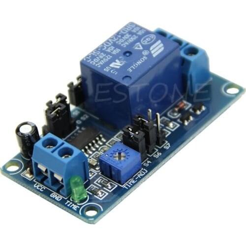 12V DC Delay Delay Relay Turn on / Delay Turn off Switch Module with Timer Dropship
