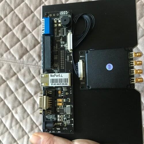 4 ports 865-868Mhz impinj r2000 TCP/IP RS-232 interface uhf rfid module reader for sports race timing system