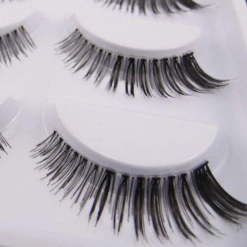 5 Pairs Thick False Eyelash Soft Long Party Wedding Makeup Eye Lash Extension
