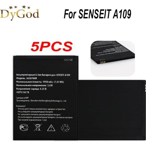 5 pcs/lot 1950mAh 305878AR Battery for SENSEIT A109 Accumulator High Quality