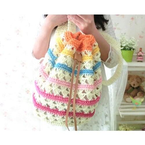 Женские плетеные рюкзаки Aaby China At AliExpress