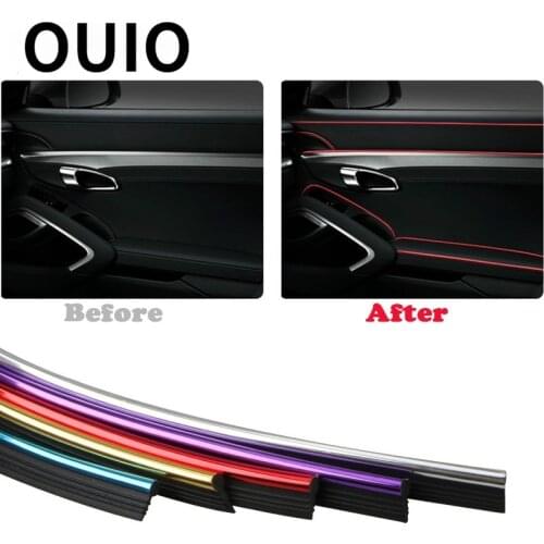 Car Styling Door Dashboard Air Outlet Mouldings Trims For Kia Sportage 2019 Rio 3 x line Renault Megane 2 3 Clio 4 Opel Astra h