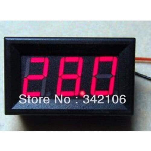 Free Shipping!!! 5pcs 7 ~ 100V two-wire voltmeter / digital voltmeter electric cars suitable 36V/48V/60V/72V