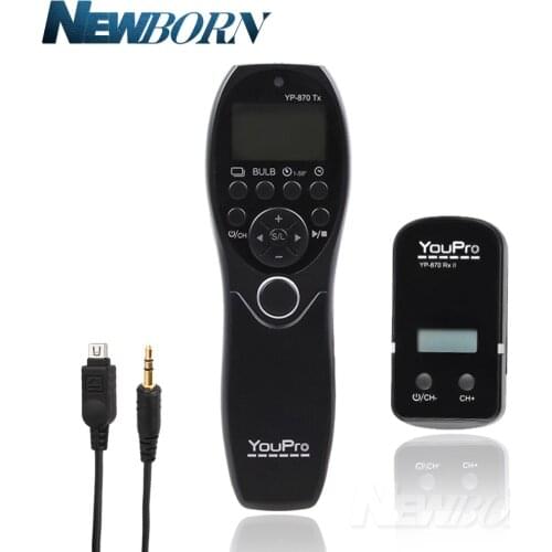 YouPro YP-870II RM-UC1 Wireless Shutter Timer Remote for Olympus SP-590UZ/SP-570/SP-565/SP-550/SP-810/SZ-300MR/SZ-20/SZ-11/XZ-1
