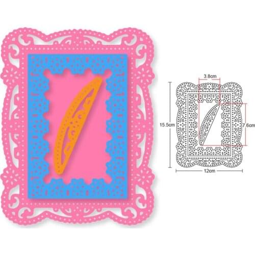 Big frame background Dies for Scrapbook Card Making 2020 new Metal Cutting Dies embossing Craft Dies Stencil Die Cut