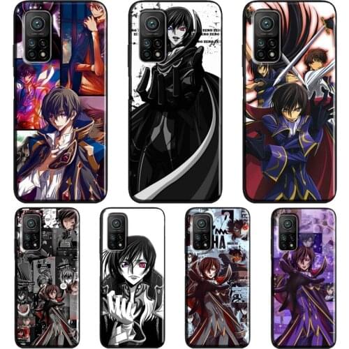 Lelouch vi Britannia Code Geass anime Case For POCO F3 F2 M3 X3 Pro Cover For Xiaomi Mi 11 Lite Ultra Mi 10T Pro Mi Note 10 Lite