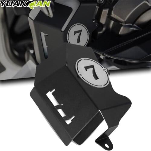 For YAMAHA MT 07 FZ07 MT-07 FZ-07 TRACER 7 GT 13-21 Motorcycle Coolant Recovery Tank Shielding Protection Cover Protector Parts