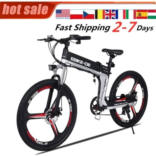 Electric bike bicicletta elettrica New 26inch Unisex Outdoor Damping High Speed Electric Mountain Bike E-Bike
