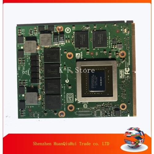 GTX770M GTX 770M 3GB N14E-GS-A1 Graphics Video Card For Dell M15X M17X M18X M6600 MSI GT60 GT70 GT780 GT683 16F3 16F4 1762 1763