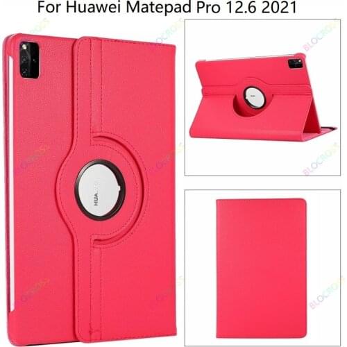 Leather Smart Tablet Case Cover for Huawei Matepad Pro 12.6 2021 Stand Case for Huawei Matepad 12.6 WGR-W09 WGR-W19 Tablet Funda