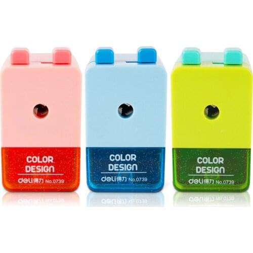 Candy color Mechanical pencil sharpener machine Mini manual sharpeners Kawaii kids gifts Office School supplies FB936