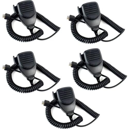 5pcs MT-KMC30 8Pin Mic Microphone for Kenwood TK-730 TK-760 TK-768 TK-830 Mobile Radio