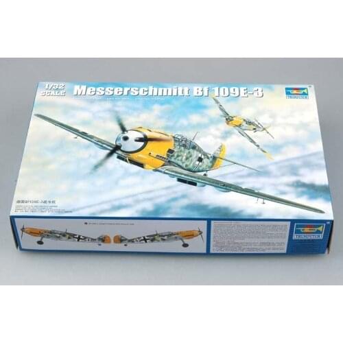 Trumpeter 02288 1/32 Messerschmitt Bf-109E-3 - Scale Model Kit