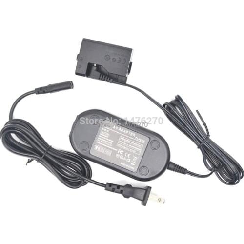 Wholesale 10pcs ACK-E10 Camera Power Adapter charger+DR-E10 LP-E10 dummy battery for Canon EOS 1100D 1200D 1300D 1500D T5 T7 X80