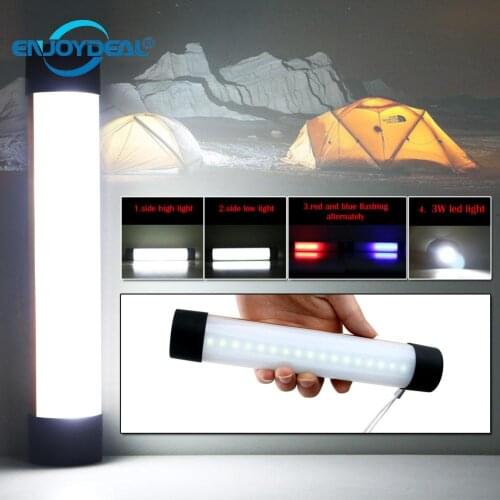 3W 33 Led Work Light Lamp Portable Outdoor Camping Hiking Fishing Flashlight USB Rechargeable Torch Lanterna Magnetic Lamp