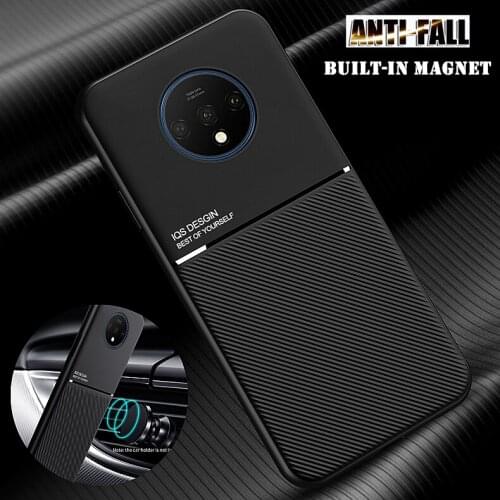 Shockproof Case For OnePlus 8 7T 7 Pro Magnet Matte Skins Case Cover Shell on For One Plus 8 7T 7 Pro Anti Shock Impact Fundas