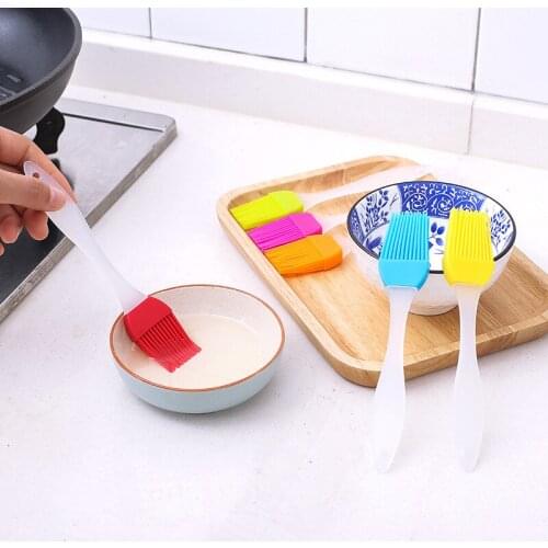 Split Silicone Barbecue Oil Brush High Temperature Against Small Barbecue Brush Kitchen Baking Tool