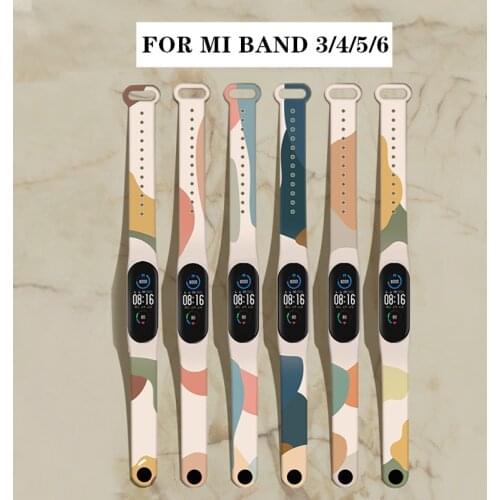 For Xiaomi Mi Band 6 5 4 3 Bracelet Sport Strap Replacement Wristband MiBand 6 4 MIband Wrist Strap for xiaomi Mi Band 4 3 strap
