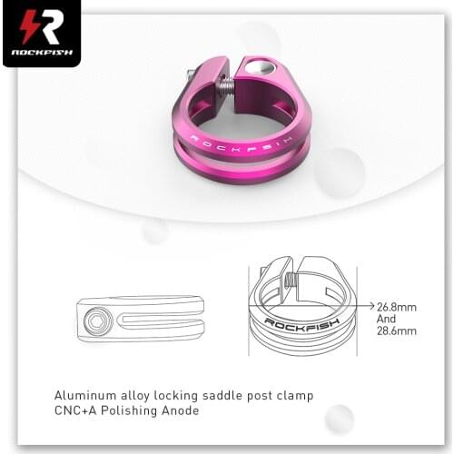 Rockfish CC712 26.8" Childrens Bicycle Aluminum Alloy Locking Seat Tube Clip