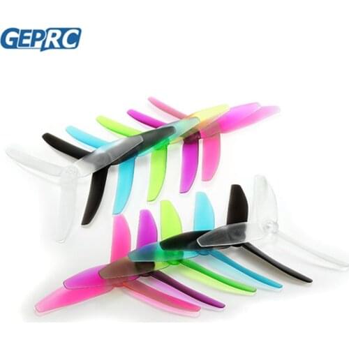 10 Pairs GEPRC 5040 V2 5 Inch CW CCW 3 Blade Colorful Propeller For RC Drone Quadcopter Multirotor Multicopter RC Parts Accs