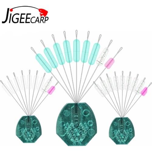 30PCS(7+2 beans/pc) Bulk Cylindrical Space Beans Silicone Float Stopper Silicone Tendon Fishing Floating Seat Pin Fishing Tackle