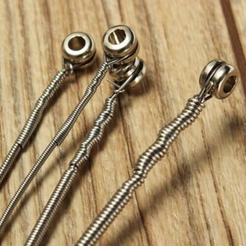 4 Bass Accessories Stainless Steel Gilded Strap Thermo Bass String 045