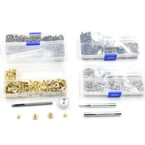 50 sets/lot)12mm Snap Buttons+Manually install the tool. Boxed.DIY accessories. Metal buttons. jeans.Decorative buttons