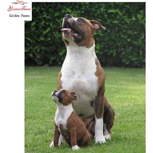 Golden panno,Full,DIY Diamond Embroidery5D,Diamond Painting,Cross Stitch3D,Diamond,Christmas,Needlework,wall ,Animal dog nuture