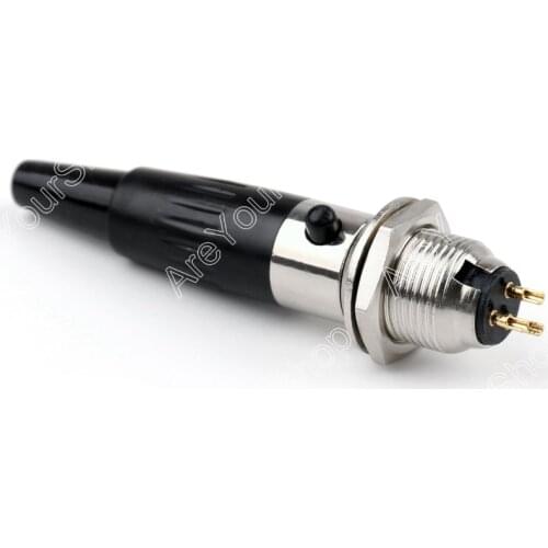 Areyourshop Sale 10 Pcs Mini Xlr 3-Pin Audio Cable Connector Male Plug + Female Jack