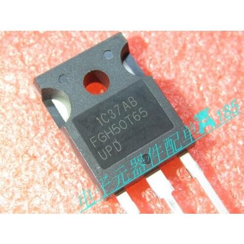 Free Shipping 10pcs/lot FGH50T65UPD FGH50T65 TO-247 650V 100A IGBT transistor new original stock