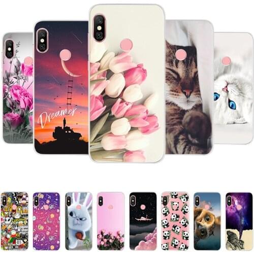 Cover for Coque Xiaomi Redmi Note 6 Pro Case Global Version Soft Silicone Back Cover for Funda Xiomi Redmi Note 6 Pro Phone Case