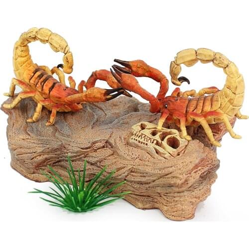Wild Animals Scorpion Model Action Figures PVC High Quality Miniature Educational Toys for Kids