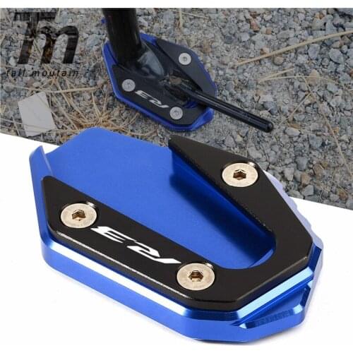 For YAMAHA R3 YZF-R3 2017-2018-2019 2020 MT03 MT-03 17 Motorcycle Accessories Kickstand Sidestand Stand Extension Enlarger Pad
