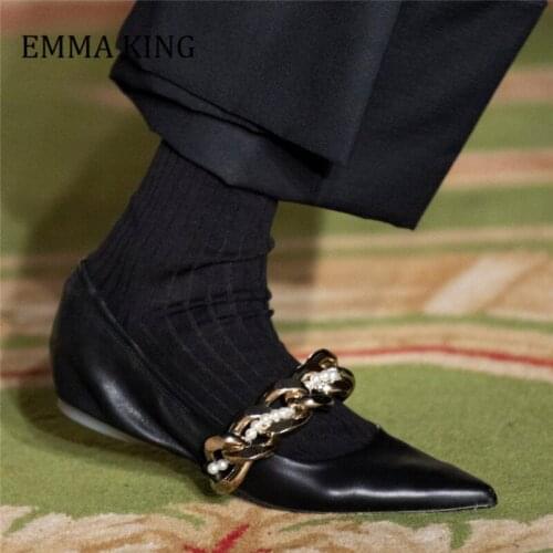 EMMA KING Women's Ballet Flats With Heels