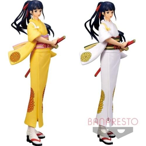 Original Anime One Piece Wano country The Kingdom Of Nine Kimono Kikunojo Figure Model