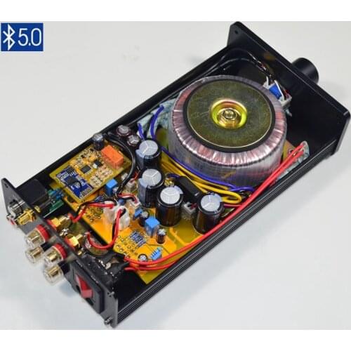 Finished Amplifier LM3886 HIFI mini Power amplifier 40W*2 DIY amplifier Bluetooth 4.2 5.0 version home HIFI desktop audio fever