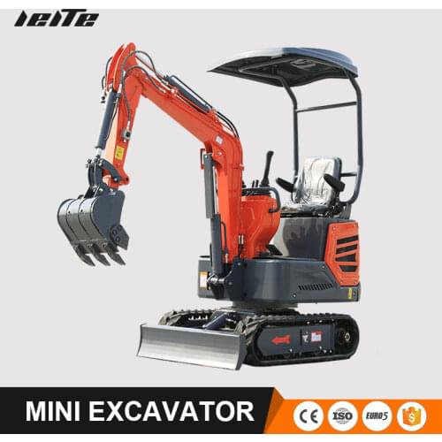 Best Water Cooled Mini Excavator 1 Ton High Demand Small Hidraulic Digger Free Freight