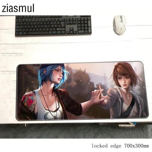 Life Is Strange padmouse Personality 70x30cm gaming mousepad game mouse pad gamer computer desk Boy Gift mat notbook mousemat pc
