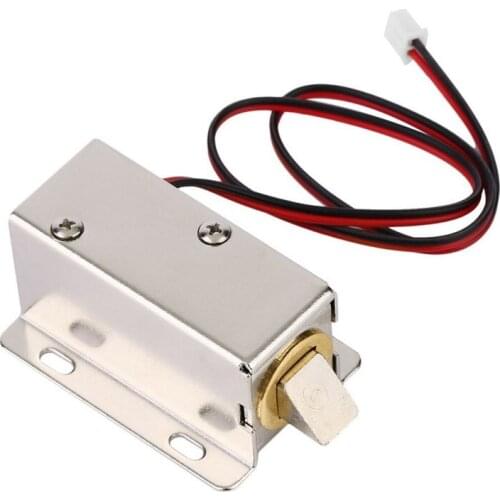 Low-power and stable electromagnetic lock for electric door locks professional small DC 12V open solenoid valve