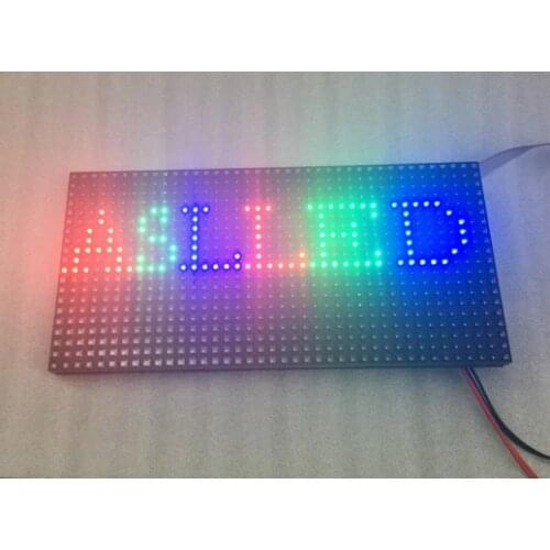 P8 RGB Door full color strip screen dedicated modul outdoor LED module HUB75 Interface definition P8 Full color module 320*160MM