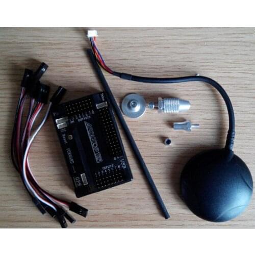 APM2.8 APM ArduPilot Mega 2.8 Flight Controller Board with 6M / LEA-6H GPS with Case/ GPS Stand/ Holder for RC Multicopter
